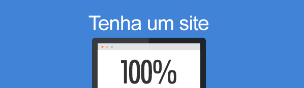 Tenha um site 100%